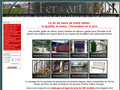 Détails : Fer et Art - Fer forgé et aluminium 