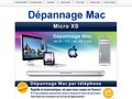 Depannage Mac, assistance reparation panne mac-Dep