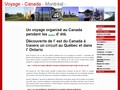 Détails : Voyage organisé au canada